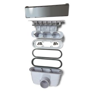 Сифон для душевого поддона RGW Q10-C  03241100-10 хром