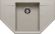 Мойка кухонная Polygran RIFF-800 серый 679061