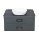 Тумба под раковину La Fenice Cubo TWIN FNC-01-CUB-G-100-2 97.6 см