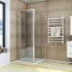 Душевой уголок Veconi Rovigo RV-026, 800х1000х1950, хром, стекло прозрачное