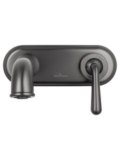 Встраиваемый смеситель для раковины Wonzon & Woghand Steam WW-88869008-BGM тёмный графит