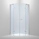 Душевой уголок Black & White Stellar Wind 7011010	100x100 см