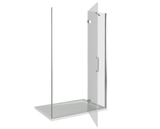 Душевая дверь в нишу Good Door SATURN WTW-140-C-CH-R см правый