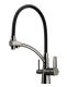 Смеситель для кухни Sancos Eri SC4001GG воронёная сталь/чёрный