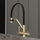 Смеситель для кухни Sancos Dora SC4003BG брашированное золото