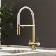 Смеситель для кухни Sancos Imola SC4010BG брашированное золото