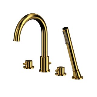 Смеситель на борт ванны WHITECROSS Y Y1232GL золото