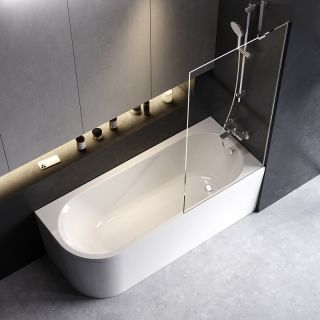 Ванна акриловая Am.Pm X-Joy W94A-170R70W-ARP 170x70 см правосторонняя с каркасом и панелью белый