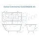 Ванна чугунная Delice Continental DLR230626R-AS 160х70 с отверстиями под ручки и антискользящим покрытием