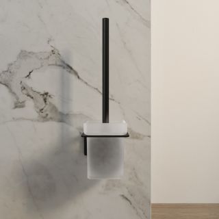 Щётка для унитаза IDDIS Slide подвесная чёрный матовый SLIBSG0i47