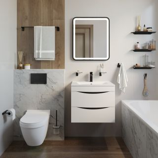 Щётка для унитаза IDDIS Slide подвесная чёрный матовый SLIBSG0i47