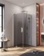 Душевой уголок CEZARES SLIDER-AH-1-90-80/90-GRIGIO-Cr