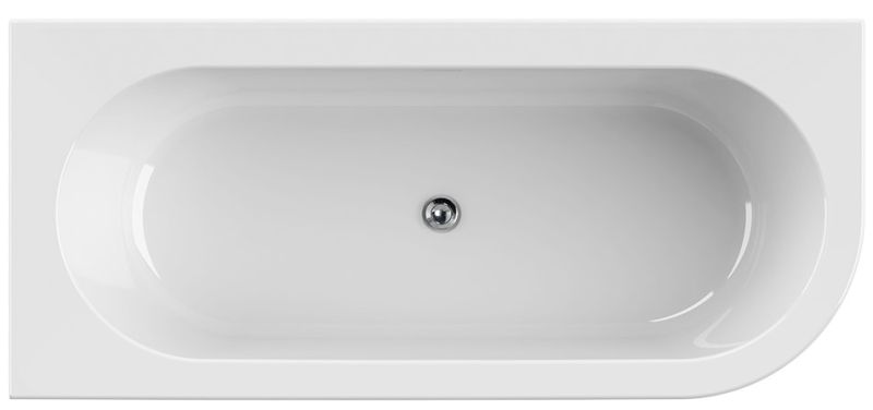 Акриловая ванна Cezares Slim Corner левая 179x79см белый SLIM CORNER-180-80-60-L-W37-SET