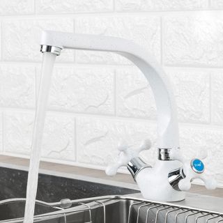 Смеситель для кухни Frap F5408-8 белый