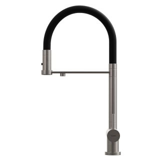 Смеситель для кухни Kohr Berga Series 1LQ280204SB-0000A никель/чёрный