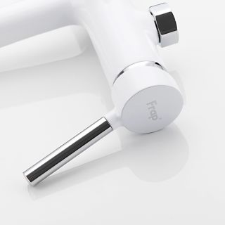 Смеситель для ванны и душа Frap F3244-8 белый