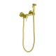 Гигиенический душ со смесителем Frap F7503-3 Золотой сатин