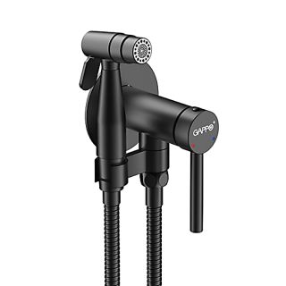Гигиенический душ со смесителем Gappo G7206-6 чёрный