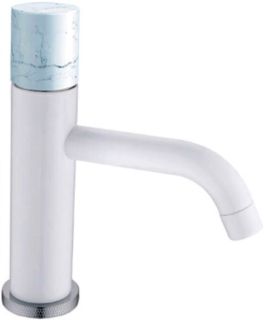 Смеситель для раковины Boheme Stick белый 121-W-MR-W