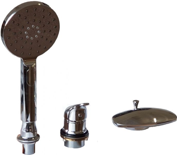 Смеситель на борт ванны Royal Bath Alpine хром RB2102