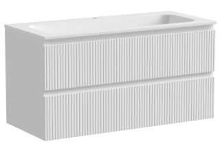 Подвесная тумба под раковину Sancos Snob T SNT100W 100см Bianco