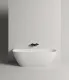 Ванна из искусственного камня Salini Sofia Wall S-Stone 102522M 170x80см белый матовый