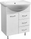 Тумба под раковину Stella Polar Фантазия 65см белый SP-00000228