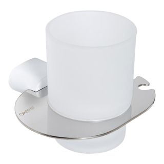 Стакан Gappo G30906-8 белый/хром