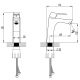 Смеситель Lemark Unit LM4537C для раковины