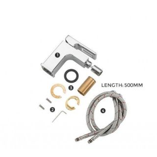 Смеситель для биде Gappo G5018 хром