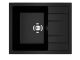 Кухонная мойка Ulgran Classic U-607-344 ультра-чёрный