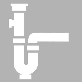 Одинарный сифон Alveus 1105419 Fi 114 для гранитных моек