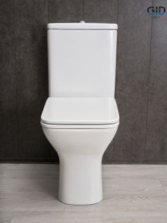 Унитаз напольный Gid Tn2125 62245Y белый 64.5x37x83