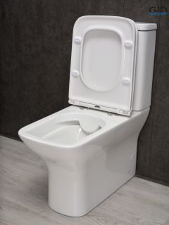 Унитаз напольный Gid Tn2125 62245Y белый 64.5x37x83