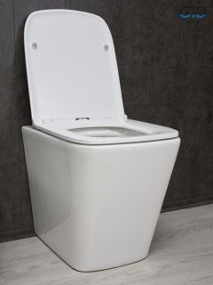 Унитаз приставной Gid TRS-264 62240Y белый 56x34.5x40