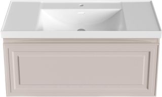 Тумба под раковину Aquanet Агата 345490 110 см бежевый