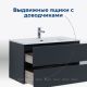 Тумба под раковину Aquanet Алвита New 303919 90 см антрацит