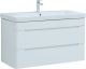 Тумба под раковину Aquanet София 274116 105 см белый глянец