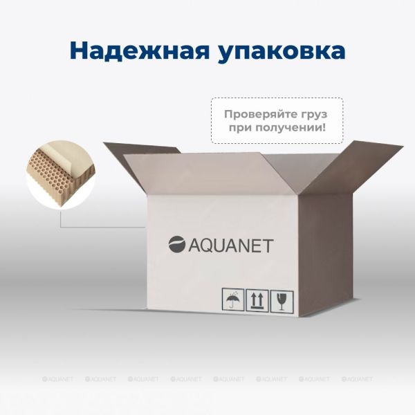 Тумба под раковину Aquanet Токио 236917 68 см белый глянец