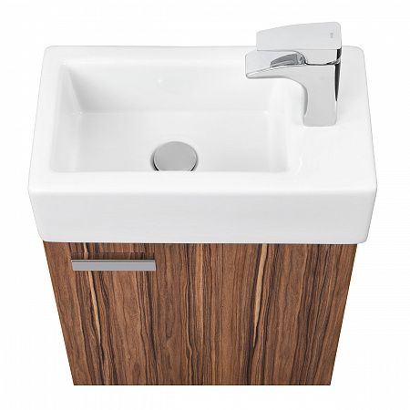 Тумба под раковину Акватон Эклипс 46см эбони тёмный 1A172701EK560