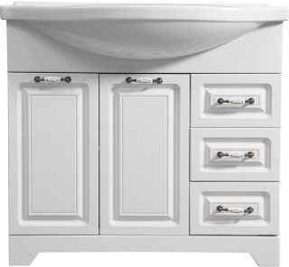 Тумба под раковину Stella Polar Кармела 90см ольха белая SP-00000175