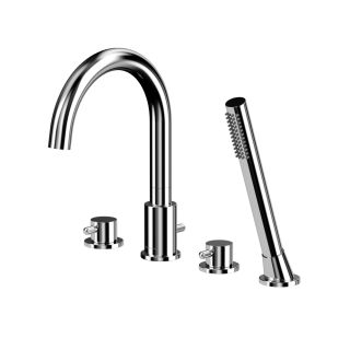 Смеситель на борт ванны WHITECROSS Y Y1232CR хром