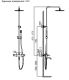 Душевая система AltroBagno Unione 030210 GrMt оружейная сталь