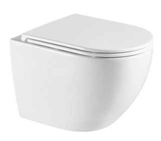 Унитаз подвесной Azario Navio AZ-0074 в комплекте с сиденьем микролифт