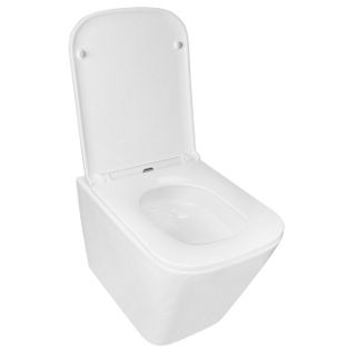 Унитаз подвесной Azario Teramo AZ-0052-UQ3 безободковый в комплекте с сидением микролифт