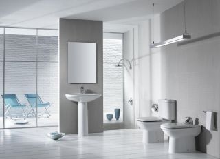 Унитаз Roca Giralda чаша+бачок+сиденье с микролифтом