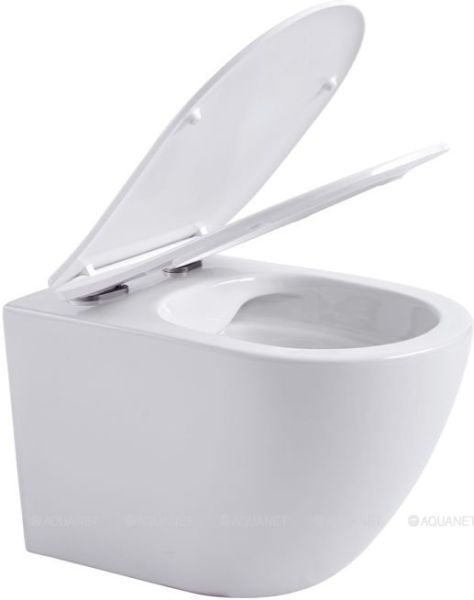 Унитаз подвесной Aquanet Rimless Cetus W Short LX-1900 249710 белый