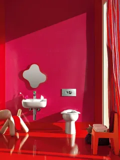 Унитаз приставной Laufen Florakids 8.2203.6.000.027.1 детский без сиденья