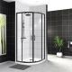 Душевой уголок BelBagno Uno 90x90см чёрный UNO-195-R-2-90-C-NERO