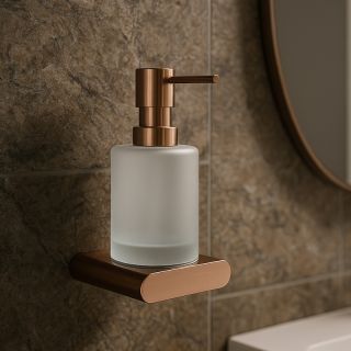 Дозатор жидкого мыла Knotlor LD101RB, бронза